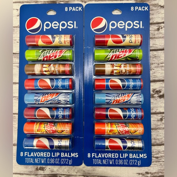 Pepsi flavored lipgloss 💄 pack of 8 (set of 2) - Picture 1 of 4
